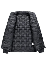 Men's Full Size Padded Quilted Winter Puffer Jacket Plus Size