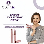 The Effortless Beauty Kit -Facial Hair Remover, Eyebrow Trimmer & Heated Eyelash Curler Set