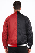 Two Tone Varsity Bomber Jacket