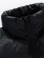 Men's Full Size Stand Collar Quilted Puffer Jacket with Drawstring Hem Plus Size